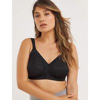 Doreen Cotton Non Wired Bra Blk