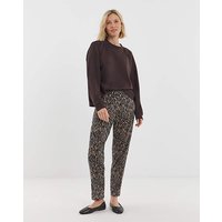 Jersey Tapered Trouser Animal Print