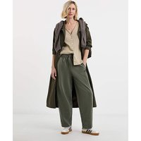 Barrel Leg Jogger Dark