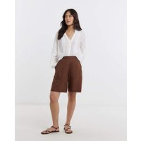 Linen Mix Short JD Williams