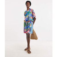 Linen Mix Short Print