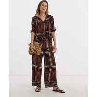 Viscose Wide Leg Trouser Print JD Williams