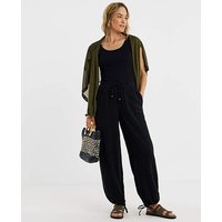 Cotton Cheesecloth Balloon Trousers JD Williams