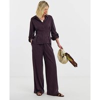 TIE WAIST WIDE LEG TROUSER Stripe JD Williams