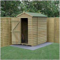 4LIFE Apex Shed 4x6 Single Door
