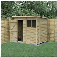 4LIFE Pent Shed 7x5 Single Door