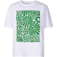 Tog24 Trissy T shirt Optic White Green