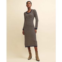 Textured Midi Dress