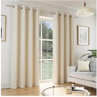 Tokyo Velvet Eyelet Curtains x 183cm
