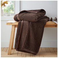 So Soft Boucle Throw Choco 130X170