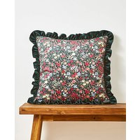 Floral Cushion & Ruffled Edges JD Williams 45X45CM