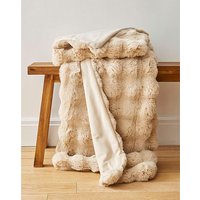 Bubble Faux Fur Throw 150X200