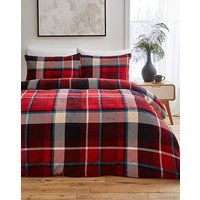 Christmas Fleece Duvet Cover Set DOUBLE
