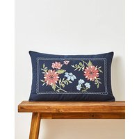 Vintage Embroidered Cushion JD Williams 30X50