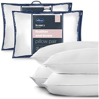 Silentnight 4 Pk Duck Feather Pillows at JD Williams Catalogue Silentnight 4 Pk Duck Feather Pillows.