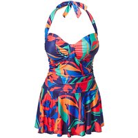 Non Wired Halter Swimdress