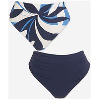 2 Pack Classic Bottoms Leaf Print Navy