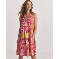 Frida Mini Beach Dress Floral Print