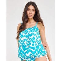 Blouson Tankini Top