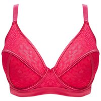 Pimlico Underwired Plunge Bra Leopard