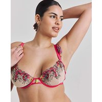 Olivia Embroidered Balcony Bra