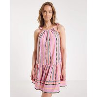 Beach to Beach Stripe Mini Beach Dress