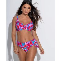 Marrakesh Tie Foldover Brief Blue Pink Moi