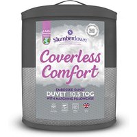 Waffle Coverless Duvet Charcoal Grey SINGLE