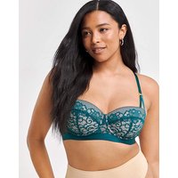 Opal Lace Padded Balcony Bra