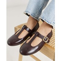T Bar Mary Janes Wide Fit