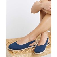 Espadrille Flats Wide Fit