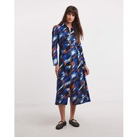 Long Sleeve Zip Front Shirt Dress Print JD Williams
