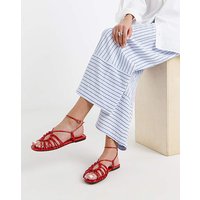 Tubular Woven Sandals Extra Wide