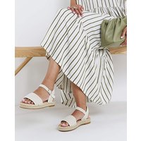 Flatform Espadrille Sandals Extra Wide