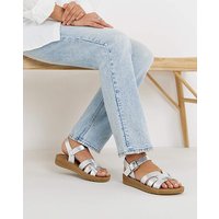 Woven Comfort Sandal Wide