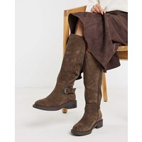 Buckle Stretch Knee High Wide C