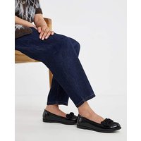 Bow Detail Flat Shoe Extra Wide