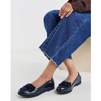 Bow Detail Flat Shoe Wide