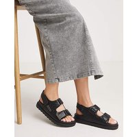 Quilted Touch Close Sandal Wide