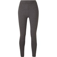 High Waist Cotton Rich Jersey Leggings Marl