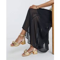 Side Bow Heels Extra Wide Fit