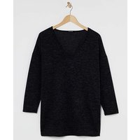 V Neck Soft Touch Longline Top JD Williams