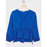 Velvet Satin Blouse