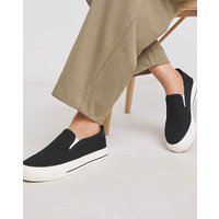 Slip On Canvas Trainer Extra Wide