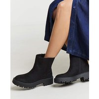 Hidden Gusset Chelsea Boot Wide Soft