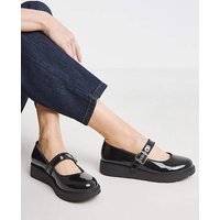 Chunky Mary Jane Extra Wide Patent