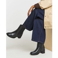 Block Heel Chelsea Boot Wide