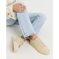 Canvas Trainer Chunky Ribbed Sole ExWide