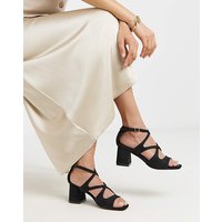 Cross Over Strappy Heel Wide Fit