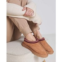 Embroidery Full Mule Slipper Wide